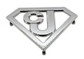 Metallauto-Emblem passt Jeep Billet CNC 6061 Aluminium 7.5'x 5,5' Poliert USA