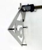 Metallauto-Emblem passt Jeep Billet CNC 6061 Aluminium 7.5'x 5,5' Poliert USA
