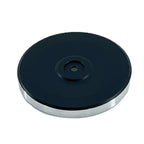 Custom Billet Aluminium Black 4' Round Air Cleaner Lid Fits Jeep, Pontiac, VW
