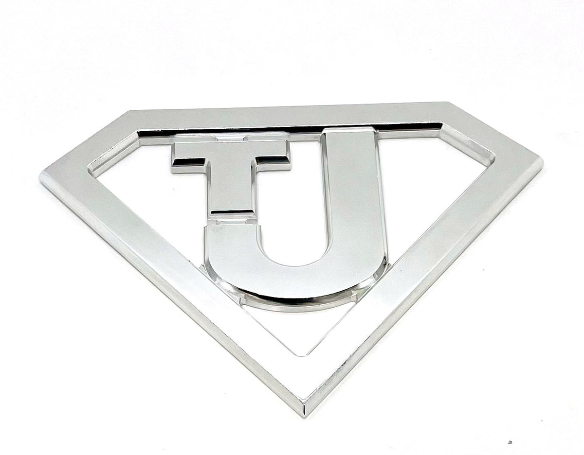 Metallauto-Emblem passt Jeep Billet CNC 6061 Aluminium 7.5'x 5,5' Poliert USA