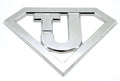 Metallauto-Emblem passt Jeep Billet CNC 6061 Aluminium 7.5'x 5,5' Poliert USA