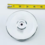 Custom Billet Aluminium Black 4' Round Air Cleaner Lid Fits Jeep, Pontiac, VW