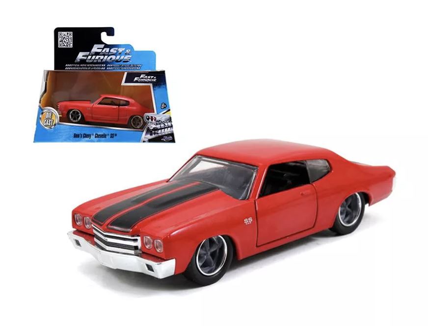 Jada Toys Fast & Furious Chevy Chevelle SS 396 Red Die Cast Item 97380 1:32