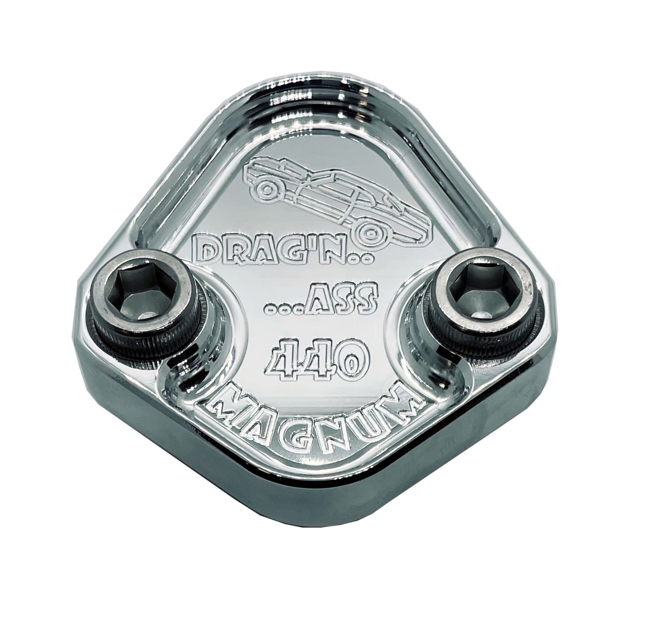 Kraftstoffpumpe Block Off Platte passt Dodge 440 Challenger Motoren Billet 6061 CNC USA
