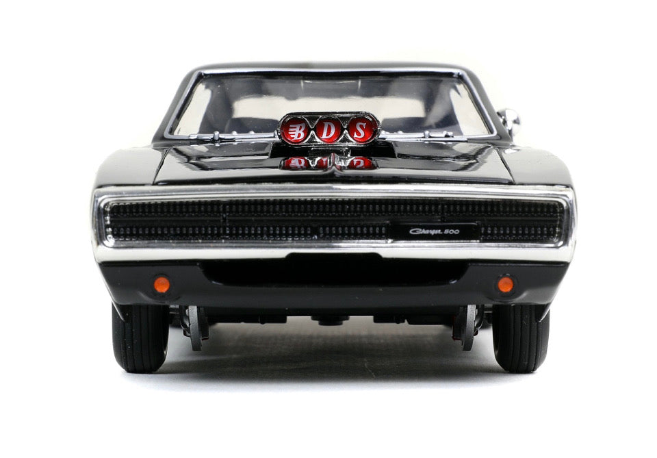 Jada Toys Fast & Furious Doms 1970 Dodge Charger R / T F9 Die Cast Item 31942 1:24
