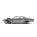 Jada Toys Fast & Furious Doms Plymouth Road Runner Gunmetal Gray #30745 1:24