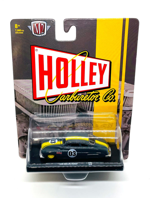M2 Maschinen 1 64 Cars mit Druckguss 1949 Mercury Custom Holley Auto Drivers R72