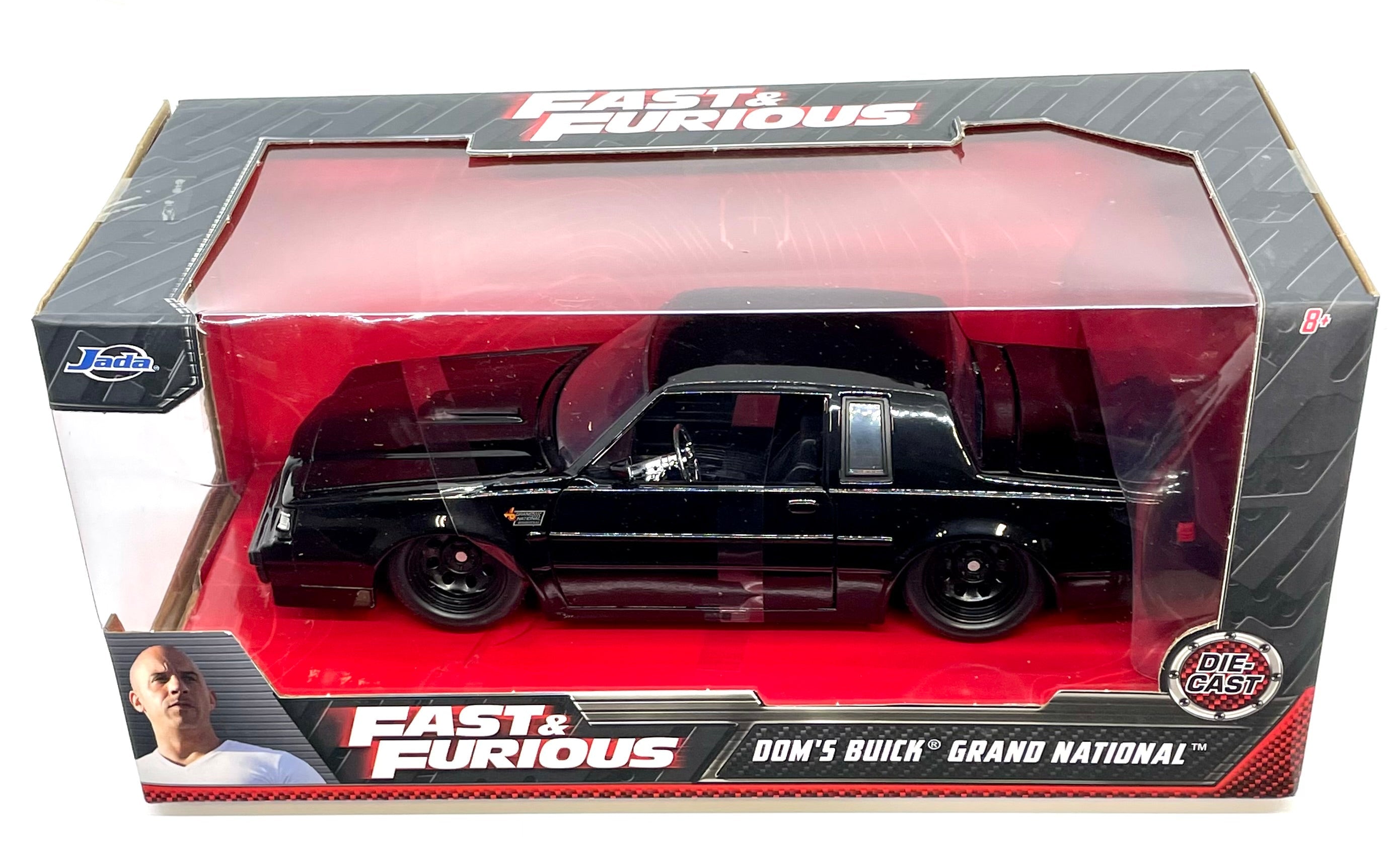 Jada Toys Dom 1987 Buick Grand National Schnell und wütend Artikel 99539 1:24