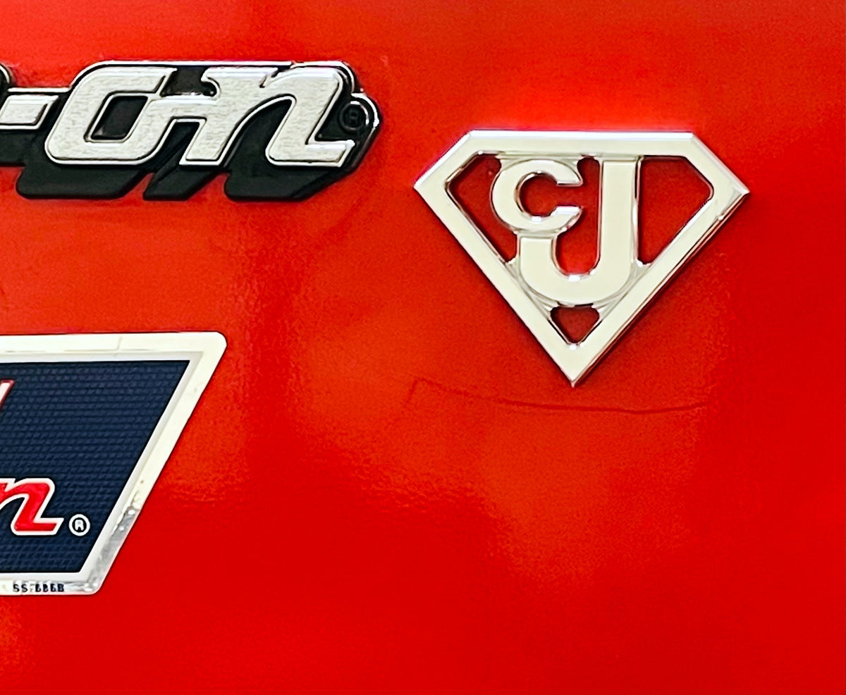 Metall Emblem Auto Fender Badge Set Poliert Billet CNC Aluminium Fits Jeep
