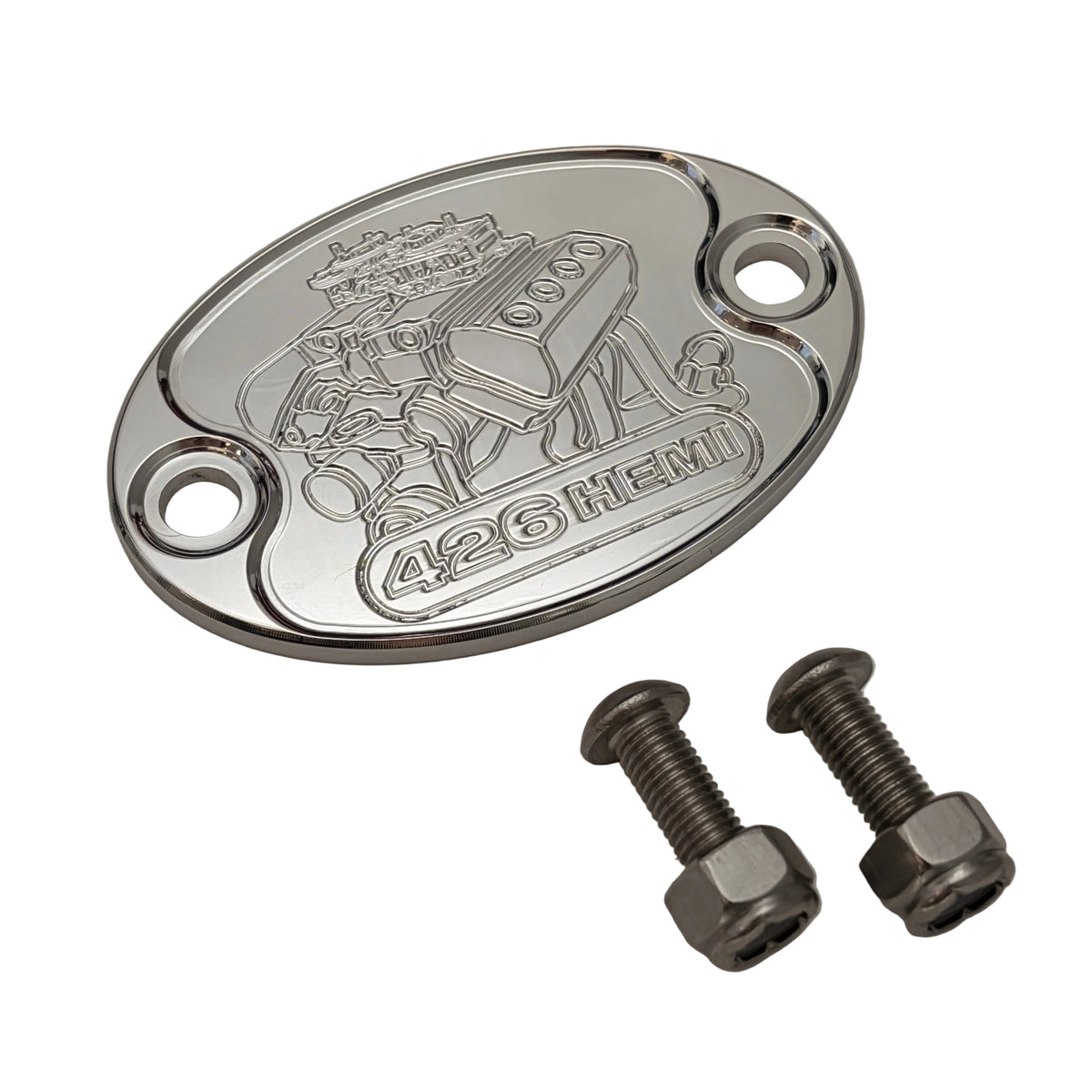 Mad4Metal 426 Hemi Billet Aluminium Abzeichen Ventil Abdeckung Mopar USA