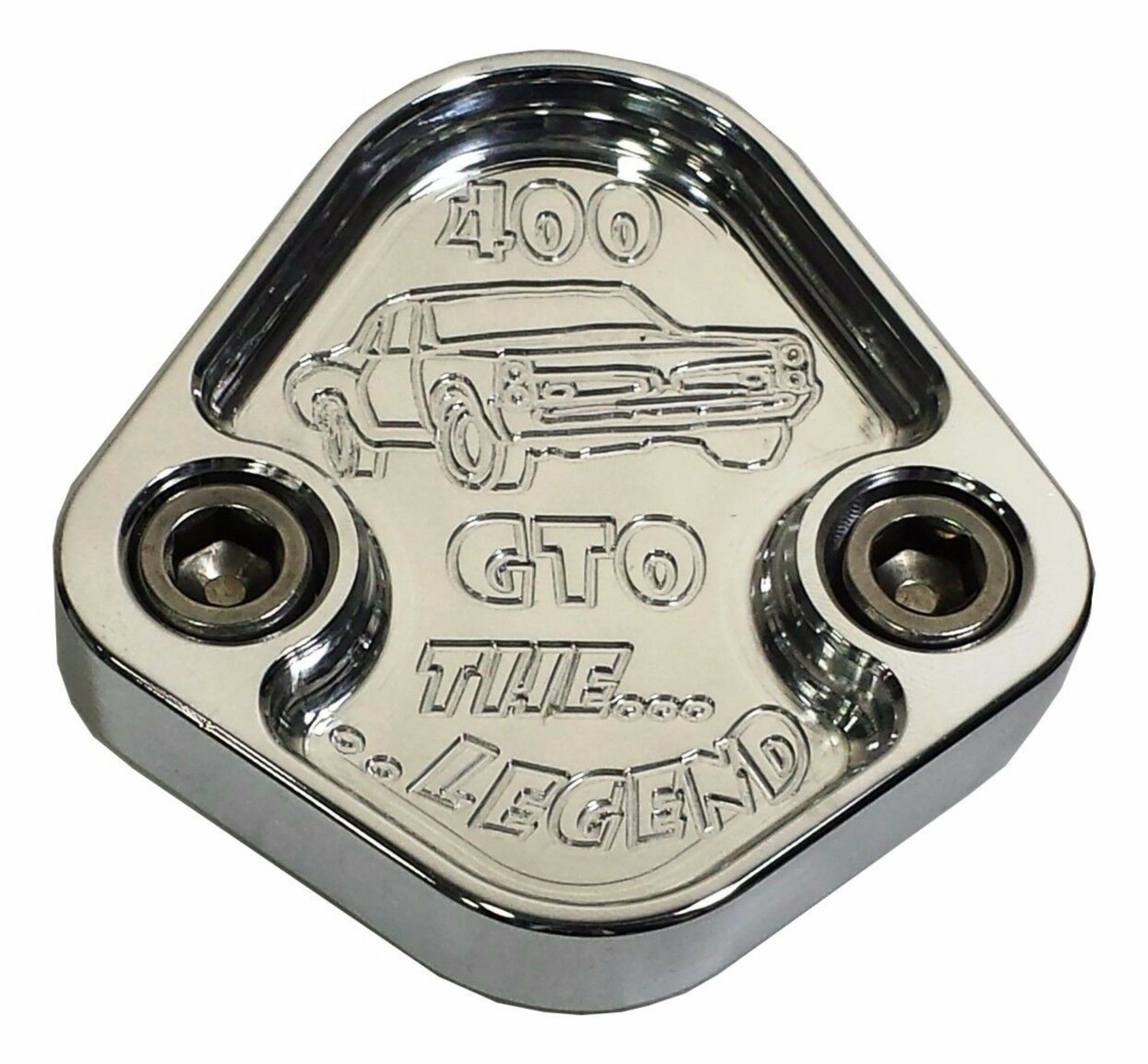 Kraftstoffpumpe Block Off Platte passt Pontiac 400 GTO Lemans Motoren Billet 6061 USA