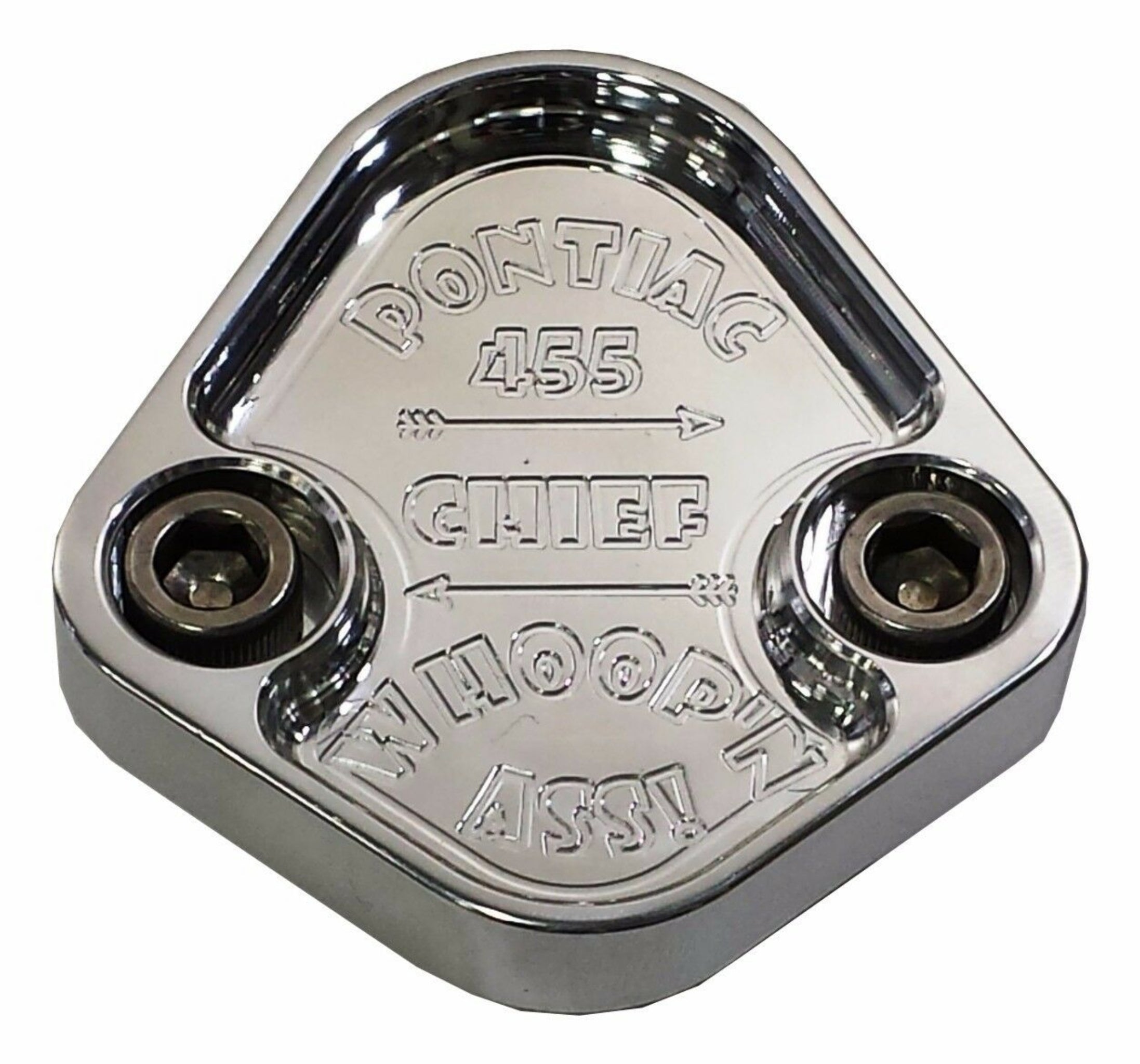 Kraftstoffpumpe Block Off Platte passt Pontiac 455 GTO Lemans Motoren Billet 6061 USA