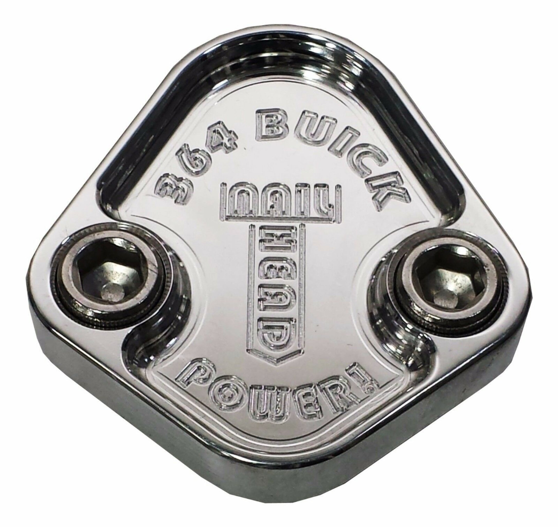 Kraftstoffpumpe Block Off Platte passt Buick 364 Nailhead Engines Billet 6061 CNC USA