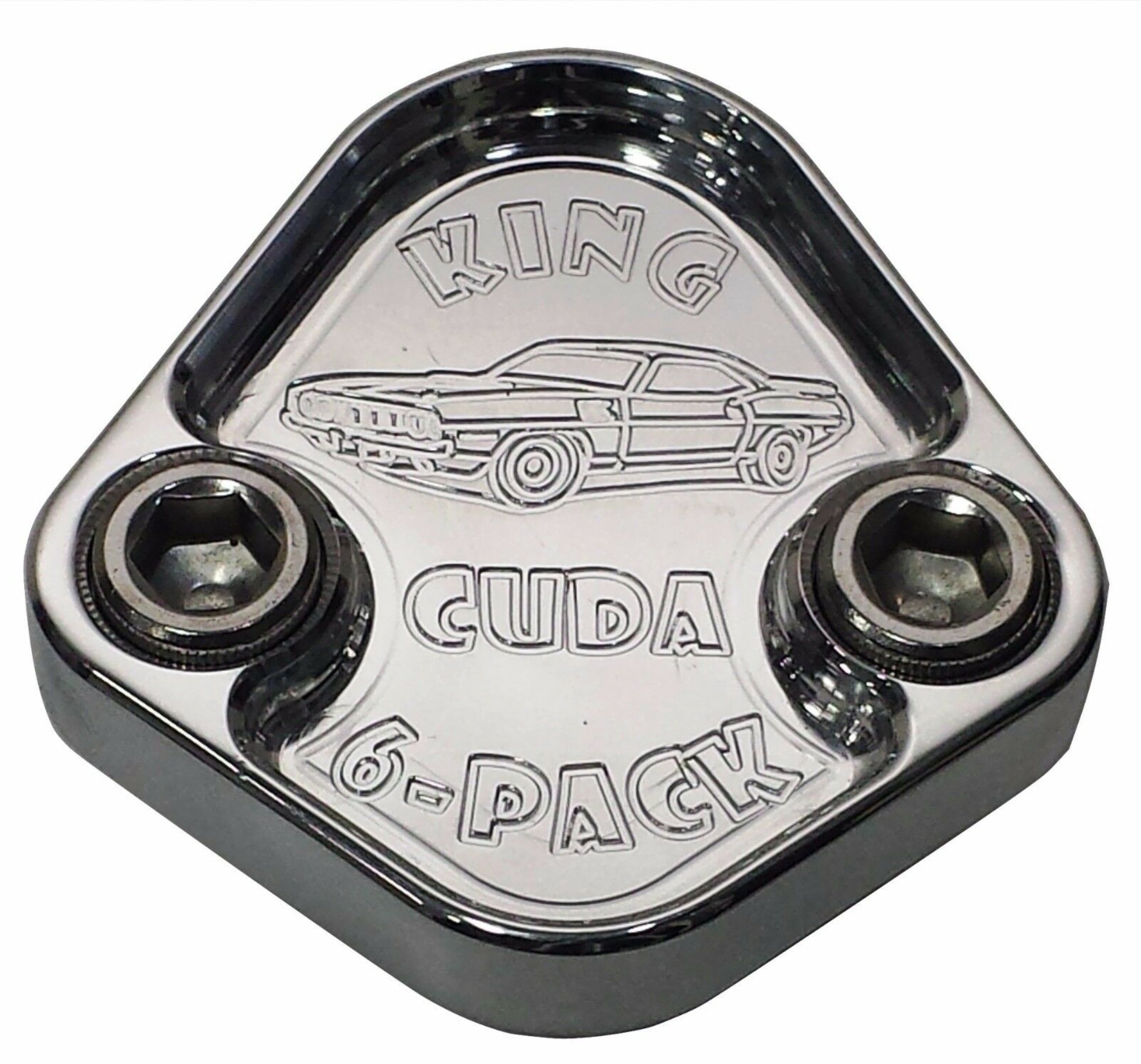 Kraftstoffpumpe Block Off Platte passt Plymouth Cuda 440 6 Pack Engines Billet 6061 USA