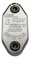 Kraftstoffpumpe Block Off Platte passt Oldsmobile 455 Cutlass 442 Motoren Billet 6061 USA