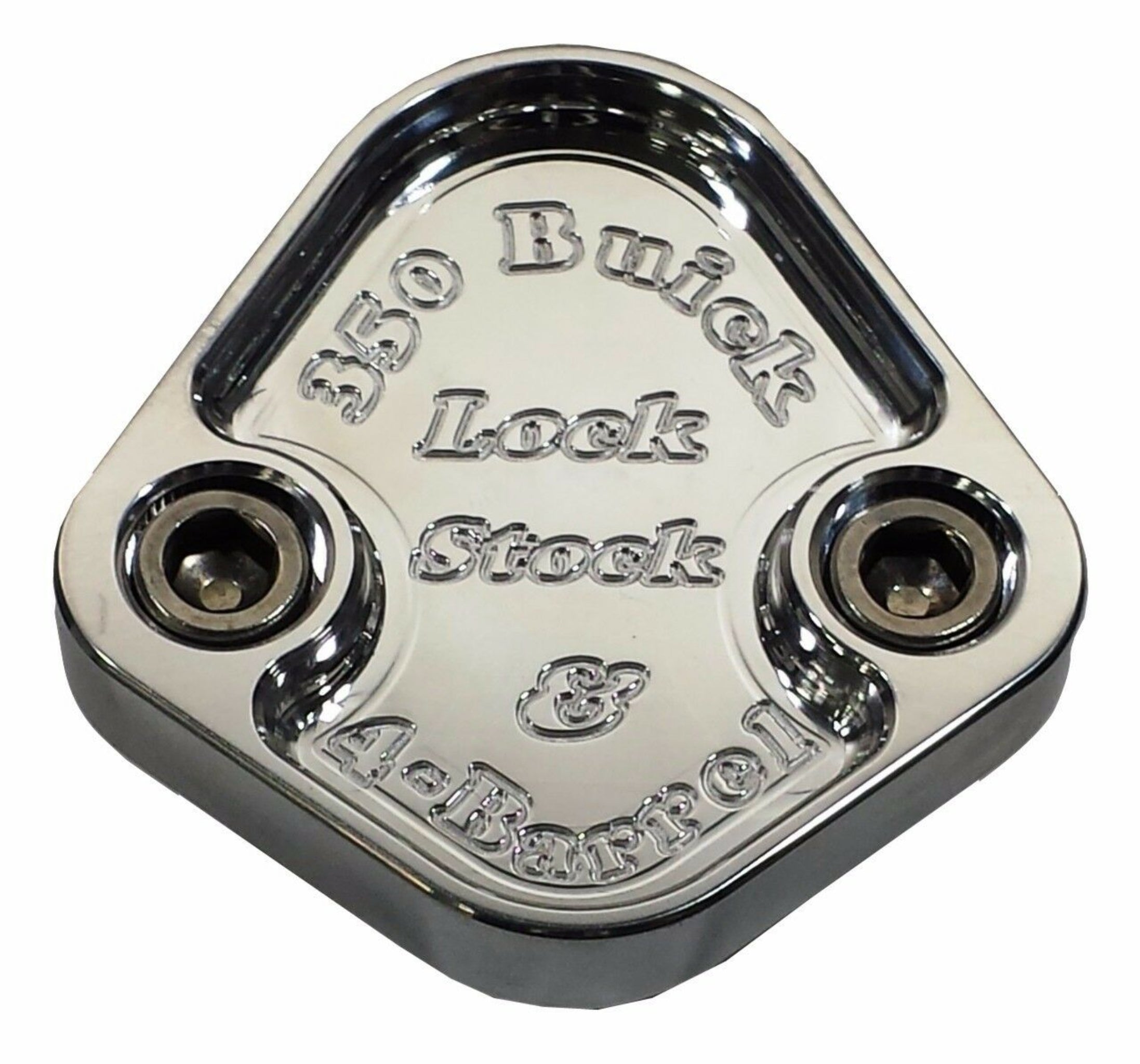 Kraftstoffpumpe Block Off Platte passt Buick 350 Motoren Billet Aluminium 6061 CNC USA
