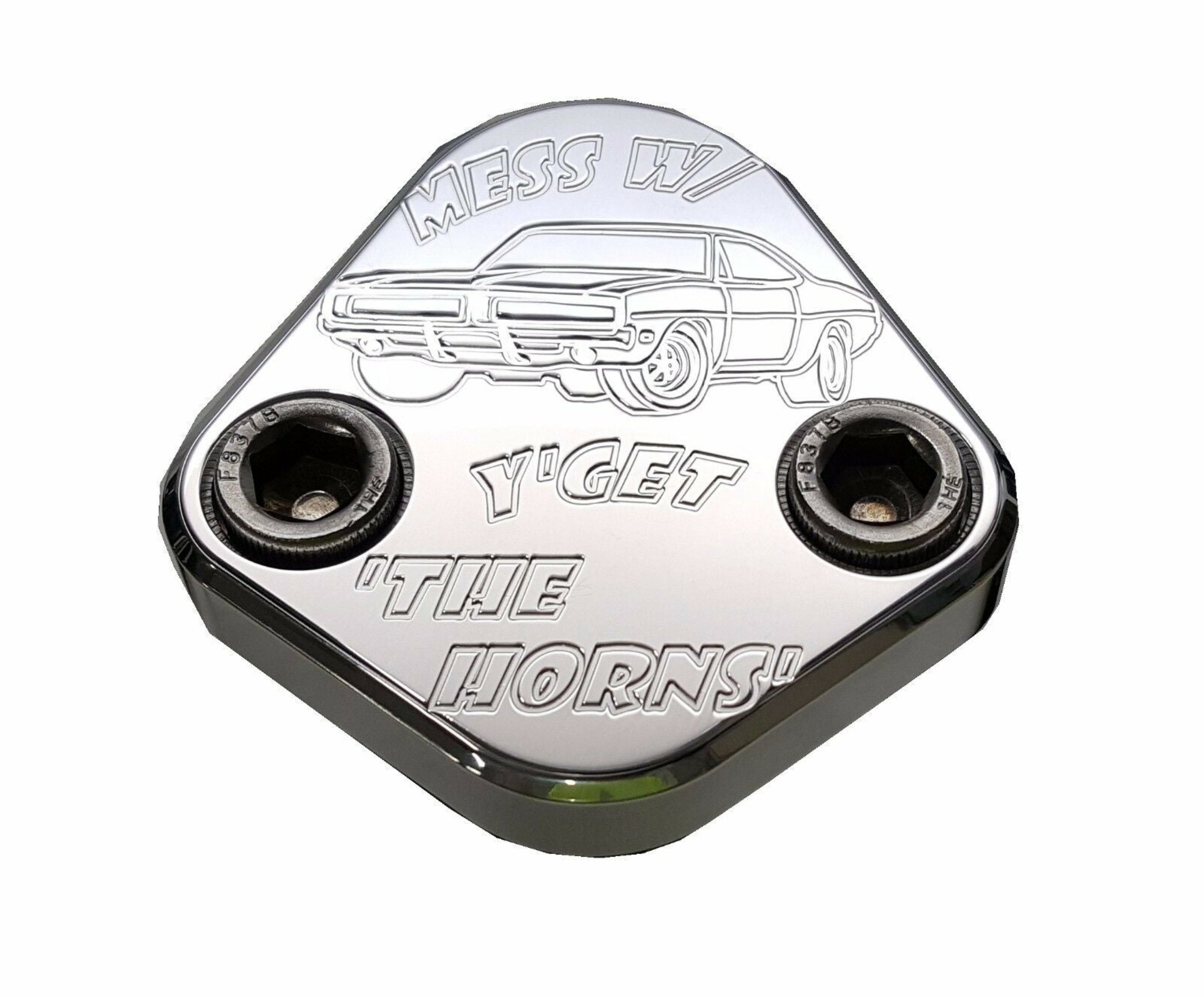 Kraftstoffpumpe Block Off Platte passt Dodge Charger Mopar Motoren Billet 6061 CNC USA