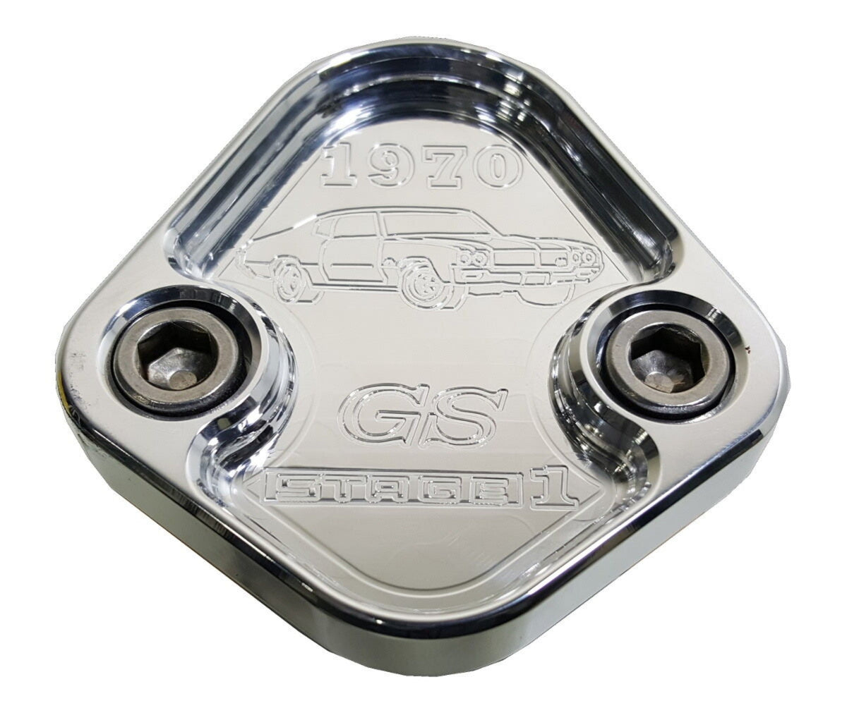 Kraftstoffpumpe Block Off Platte passt 1970 Buick 455 GS Stufe 1 Motoren 6061 USA