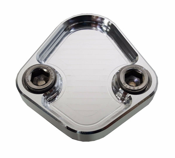 Kraftstoffpumpe Block Off Platte passt Buick Jeep Pontiac Motoren Billet 6061 CNC USA