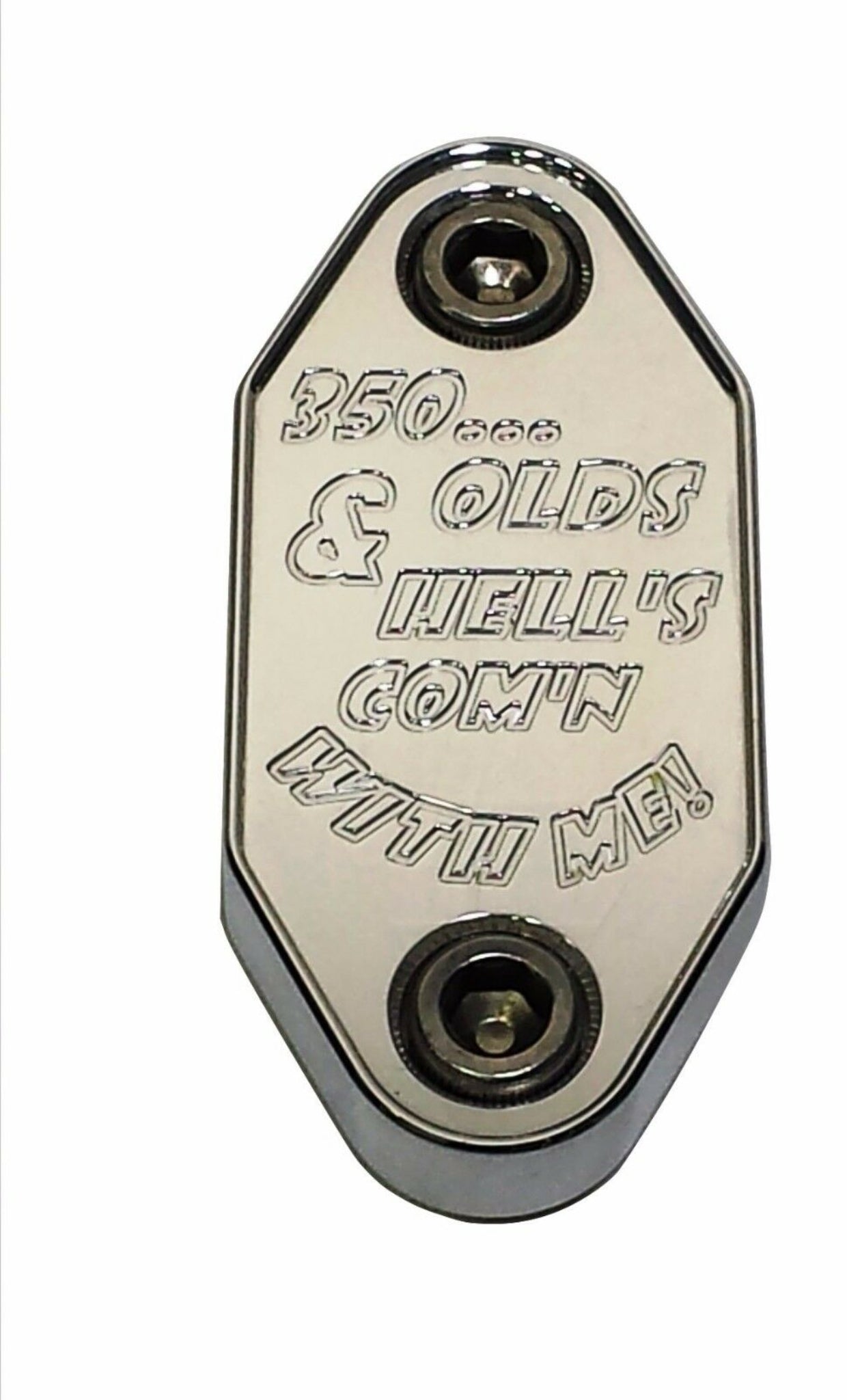 Kraftstoffpumpe Block Off Platte passt Oldsmobile 350 Cutlass 442 Motoren Billet 6061 USA