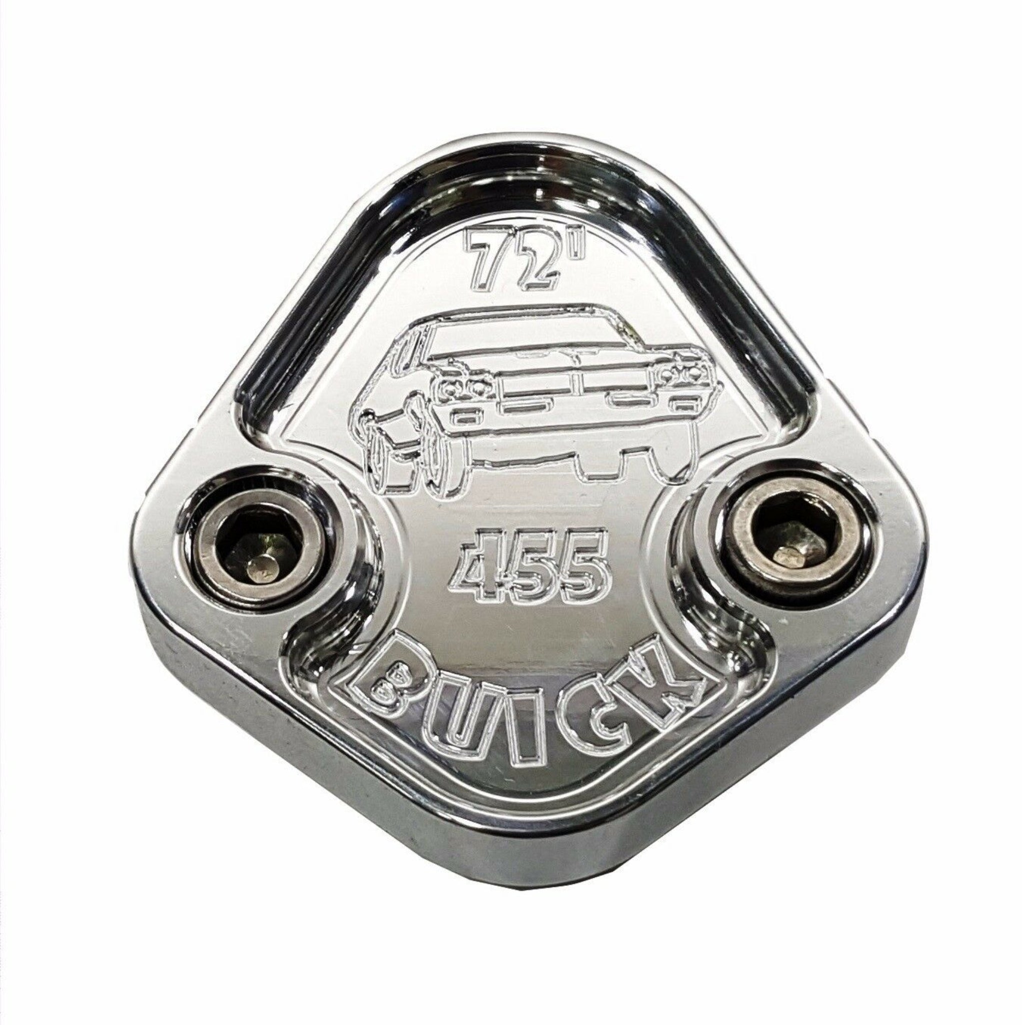 Kraftstoffpumpe Block Off Platte passt 1972 Buick GS 455 Motoren 6061 CNC USA