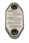 Oldsmobile Kraftstoffpumpe Block Off Platte Custom Graphics 442 Cutlass 455 CNC F031