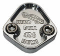 Kraftstoffpumpe Block Off Platte passt Chrysler 426 HEMI Motoren Billet 6061 CNC USA