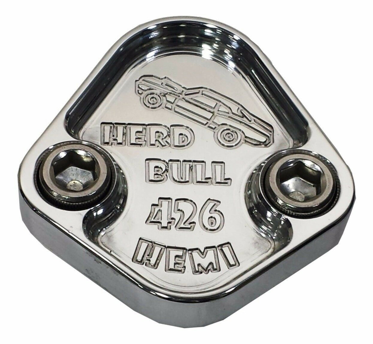 Kraftstoffpumpe Block Off Platte passt Chrysler 426 HEMI Motoren Billet 6061 CNC USA