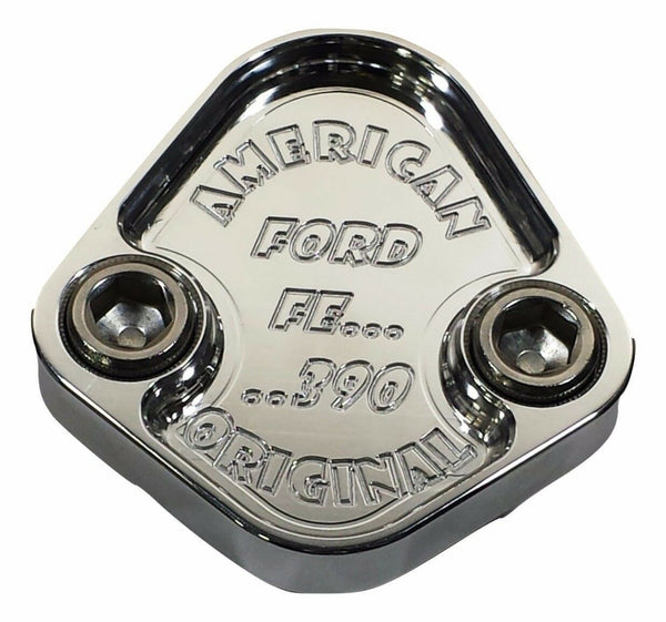 Kraftstoffpumpe Block Off Platte passt Ford FE 390 Motoren Billet Aluminium 6061 CNC USA