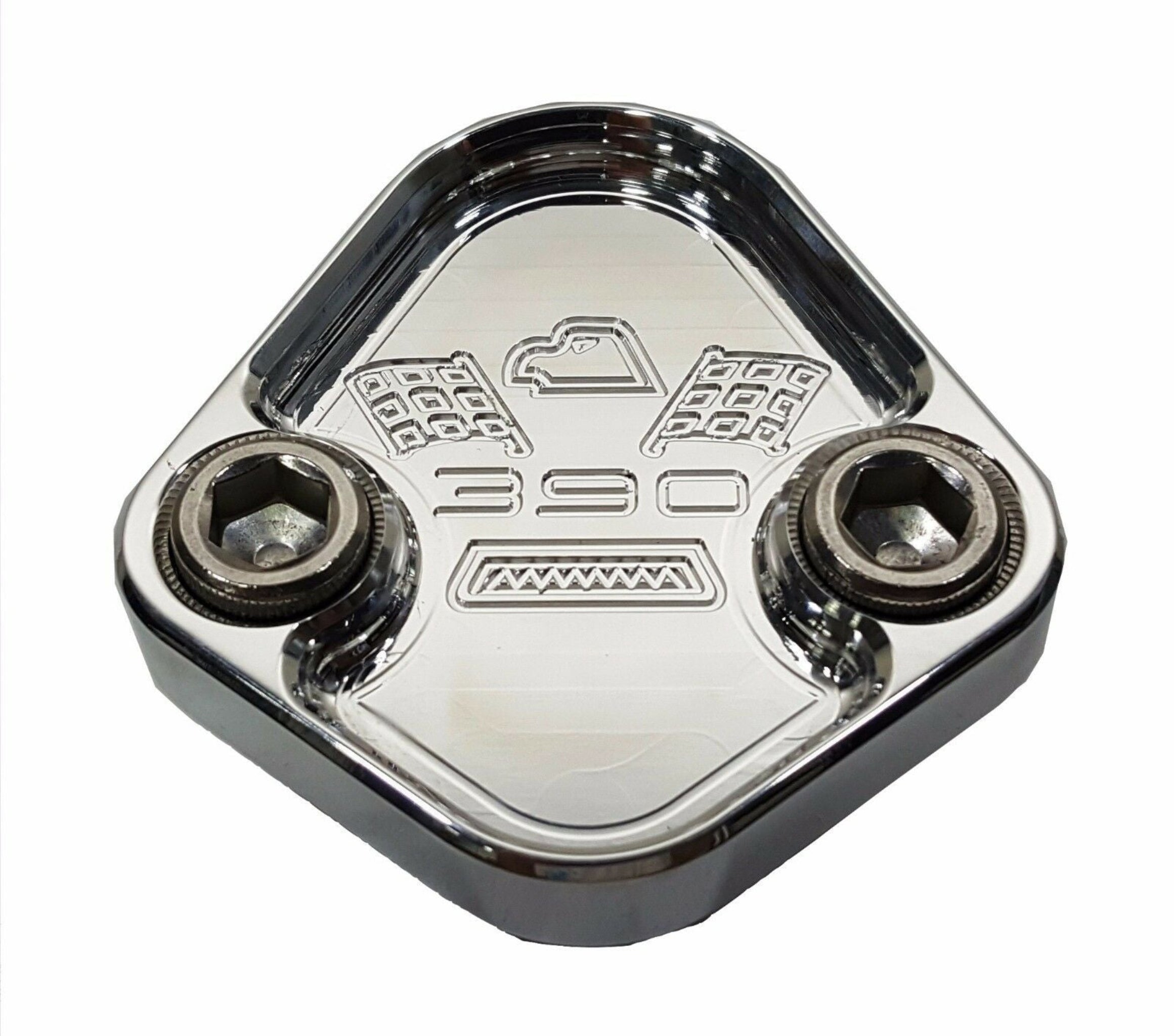 Kraftstoffpumpe Block Off Platte passt Ford FE 390 Motoren Billet Aluminium 6061 CNC USA