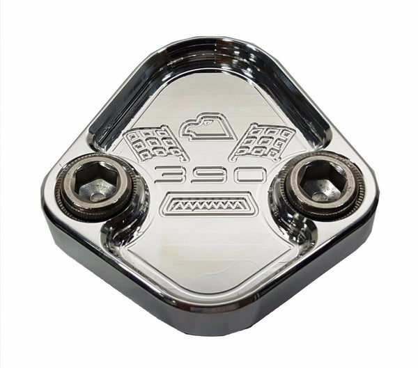 Kraftstoffpumpe Block Off Platte passt Ford FE 390 Motoren Billet Aluminium 6061 CNC USA