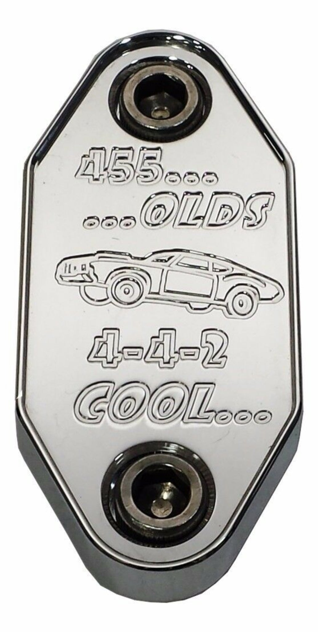 Kraftstoffpumpe Block Off Platte passt Oldsmobile 455 Cutlass 442 Motoren Billet 6061 USA