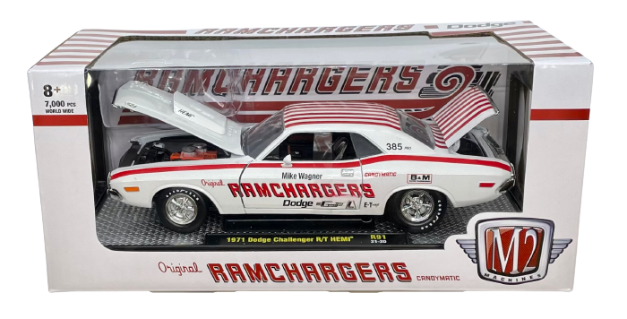 M2 Maschinen 1 24 Gegossene Autos 1971 Dodge Challenger R/T HEMI R91