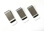 Los von 3 Stainless Steel Money Clip Card Holder Metall Geld Clip Card Holder USA