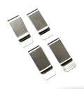 Lot 4 Stainless Steel Money Clip Card Holder Metall Geld Clip Card Holder USA
