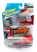 1970 Plymouth AAR Cuda Johnny Lightning Collector Lagerung Zinn R3 Vitamin C Orange Die Cast Car 1:64