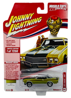 1971 Buick GSX Johnny Lightning Muscle Cars USA Lime Mist Poly R2 Die Cast Car 1:64