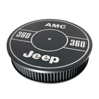 Benutzerdefinierte Gravur Luftreiniger Lid 14' Round passt Jeep CJ AMC 360 V8 Motor
