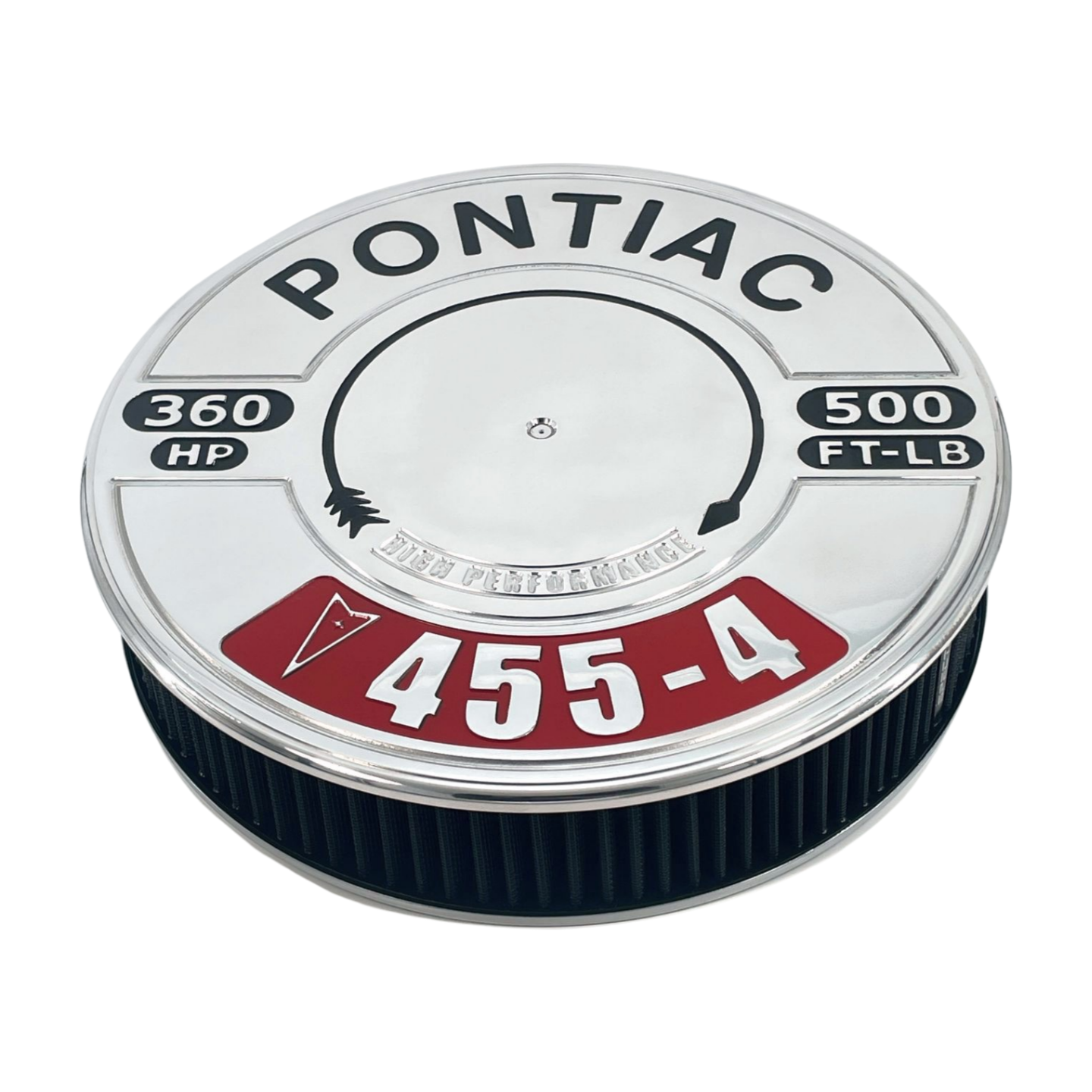 Aluminiummotor Luftreinigerfilter Car Kit 14' Round passt zu Pontiac 455 Motoren