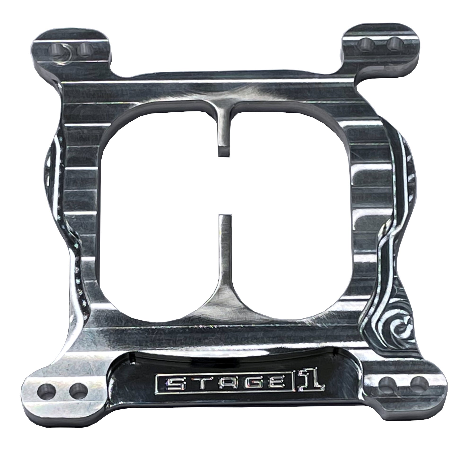 Vergaser-Spacer-Adapter 455 Buick Edelbrock B4B-Einlass zu Holley Stage1