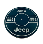 Benutzerdefinierte Gravur Luftreiniger Lid 14' Round Fits Jeep CJ AMC 304 V8 Motor