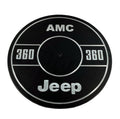 Benutzerdefinierte Gravur Luftreiniger Lid 14' Round passt Jeep CJ AMC 360 V8 Motor