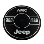 Benutzerdefinierte Gravur Luftreiniger Lid 14' Round passt Jeep CJ AMC 360 V8 Motor