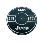 Benutzerdefinierte Gravur Luftreiniger Lid 14' Round Fits Jeep CJ AMC 401 V8 Motor