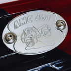Mad4Metal Jeep CJ5 CJ7 AMC 401 Billet Aluminium Badge CNC USA