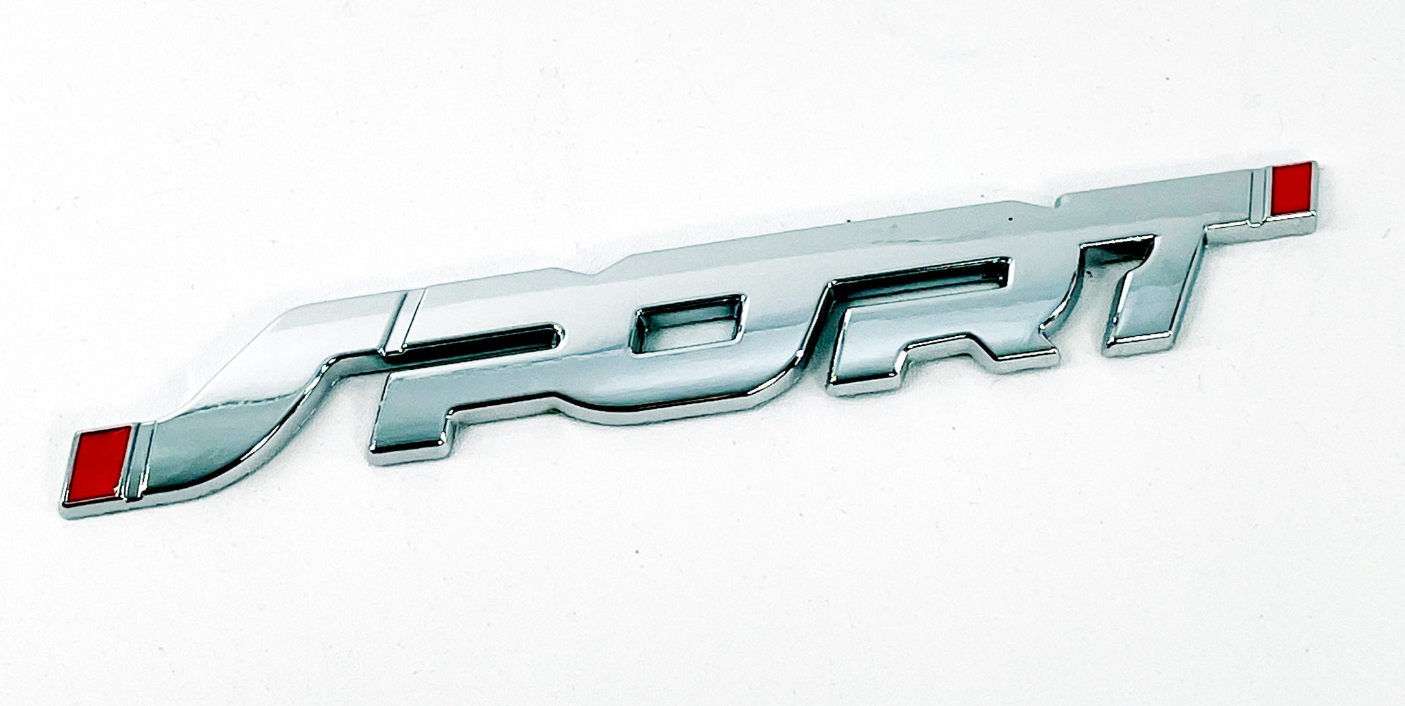 Chrome Trendy SPORT Symbol Automobil Decal Fahrzeug Metallic 3D Logo Stick auf Abzeichen