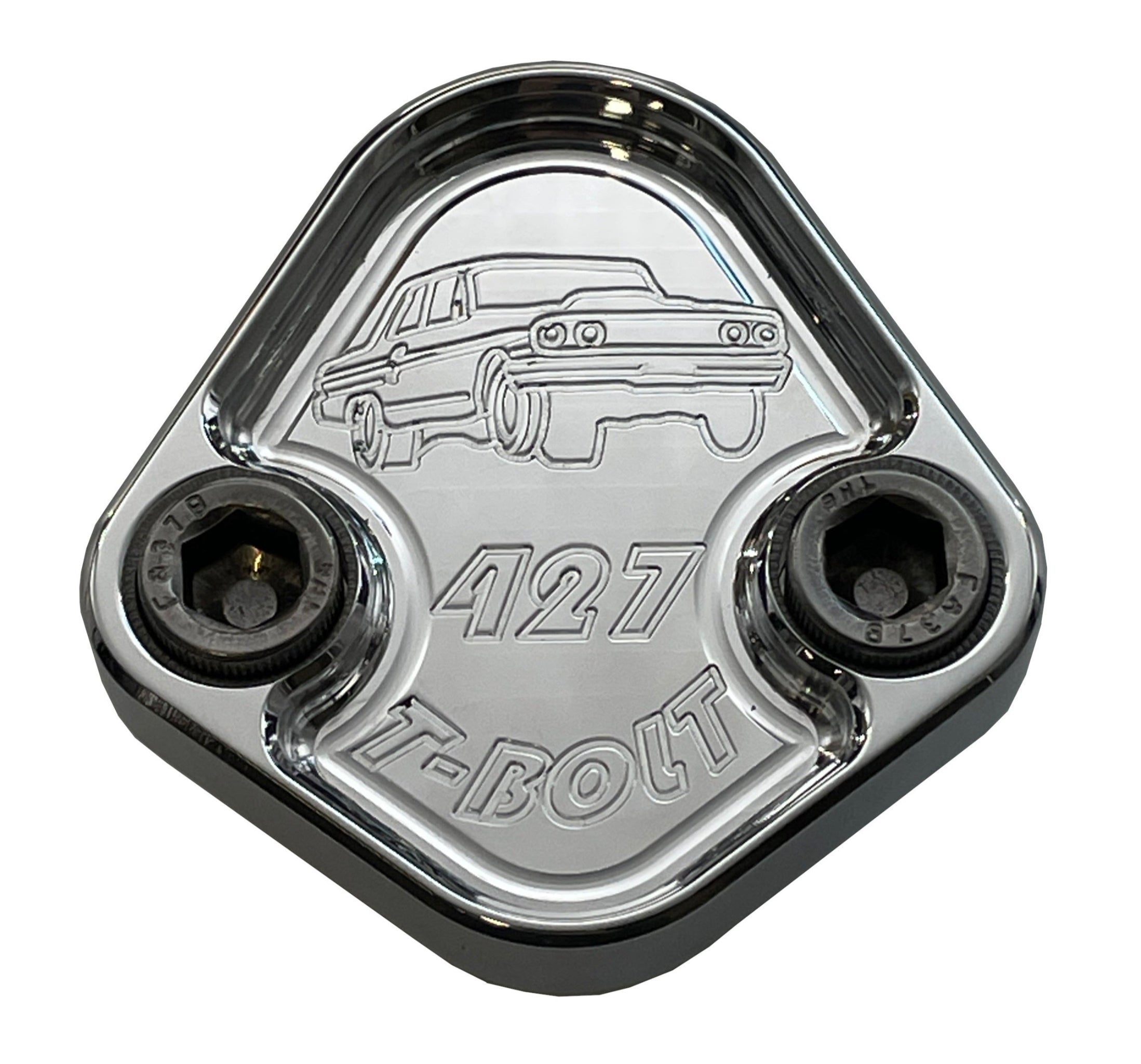 Kraftstoffpumpe Block Off Platte passt Ford FE 427 Thunderbolt Motoren 6061 CNC USA