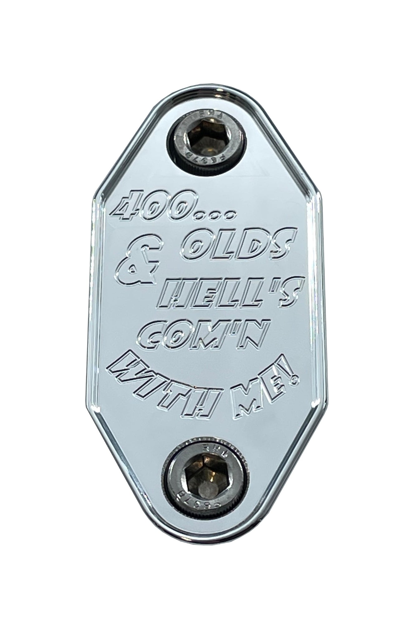 Kraftstoffpumpe Block Off Platte passt Oldsmobile 400 Cutlass 442 Motoren Billet 6061 USA