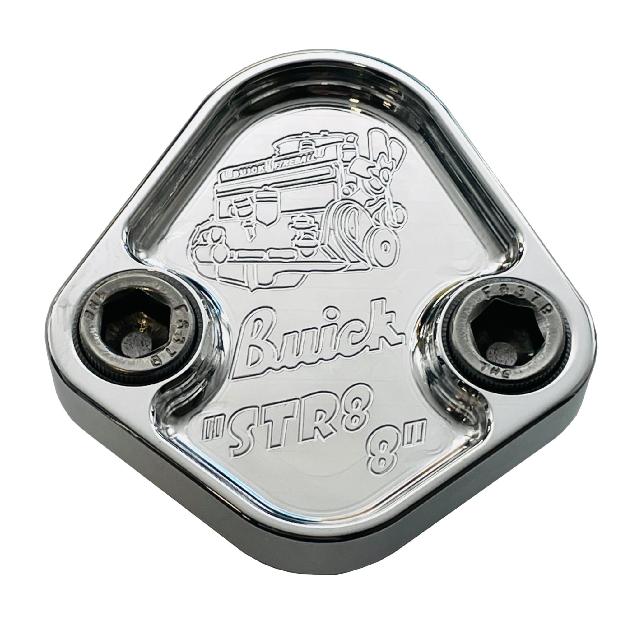 Kraftstoffpumpe Block Off Platte passt Buick Straight 8 Fireball 263 Motoren 6061 USA