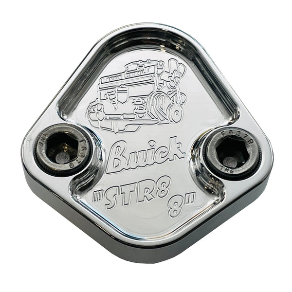 Kraftstoffpumpe Block Off Platte passt Buick Straight 8 Fireball 263 Motoren 6061 USA